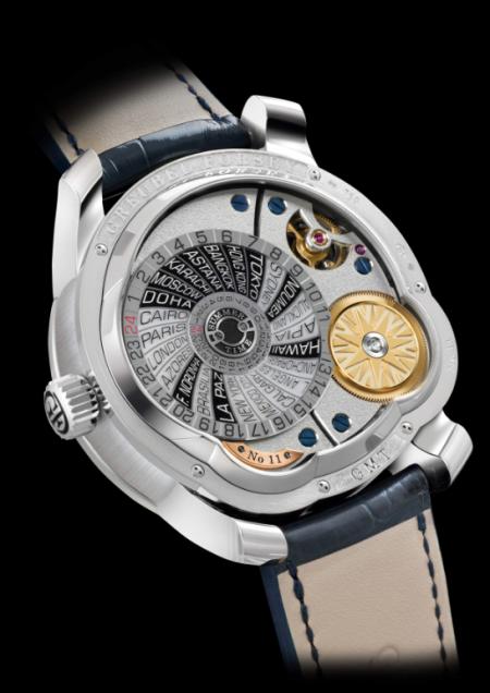 Greubel Forsey GMT - Or gris 