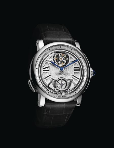 Montre Rotonde de Cartier Répétition Minutes Tourbillon Volant calibre 9402 MC, Poinçon de Genève.