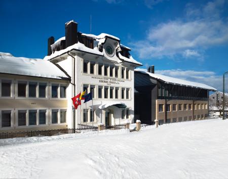 La manufacture Audemars Piguet, dans le village du Brassus, dans la Vallée de Joux. 