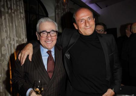 Martin Scorsese et Richard Mille lors de la soirée organisée avec Vanity Fair pour le réalisateur et The Film Foundation. © Donato Sardella