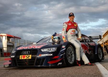 L'Audi A5-DTM du pilote suédois Mattias Ekström. 