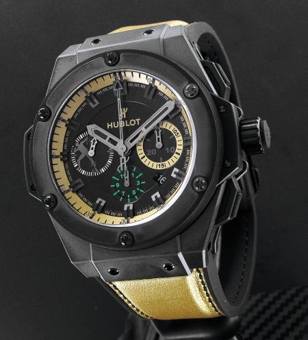 La King Power Usain Bolt : un chronographe pour champion.