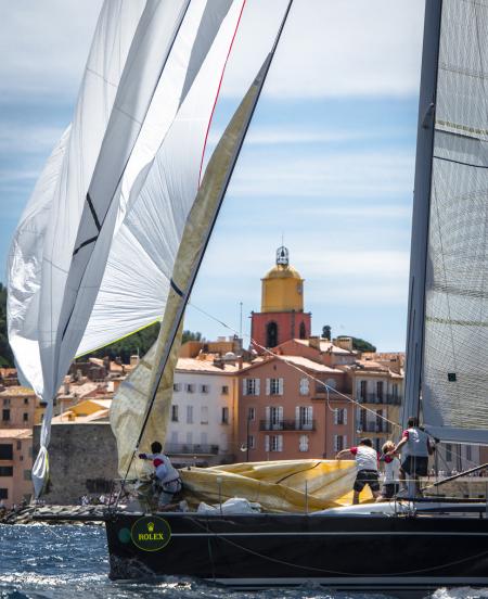 Giraglia Rolex Cup 2012 - Compétition dans la baie de Saint-Tropez