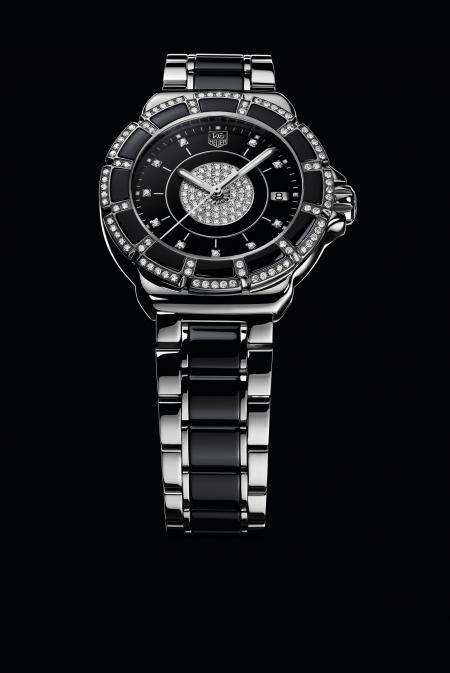La TAG Heuer Formula 1 Lady Steel & Ceramic que portait Maria Sharapova le jour de son sacre. 