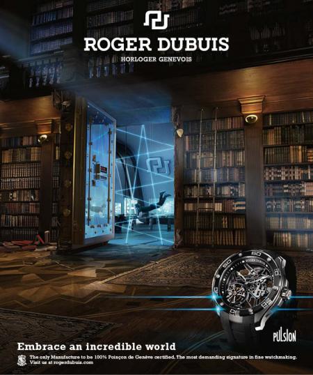 L'univers du Venturer pour La Pulsion de Roger Dubuis.