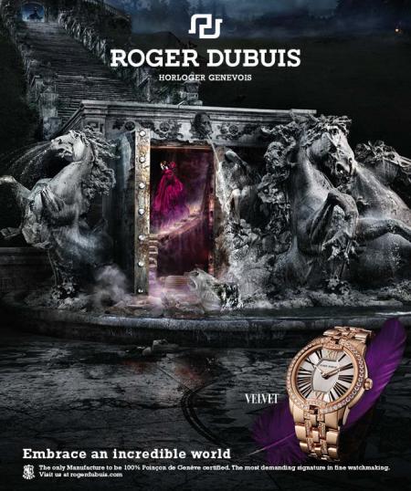 L'univers de la Diva pour la Velvet de Roger Dubuis.