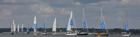 La onzième édition de la Panerai British Classic Week : plus de 70 voiliers d’époque et classique prêts à s’affronter. 