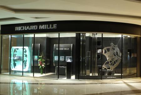 La nouvelle boutique Richard Mille à Hong Kong est située dans le quartier de West Kowloon.