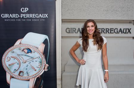 La Cat's Eye Girard-Perregaux d'Alex Morgan.