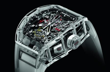 Le Tourbillon Chronographe de Compétition à Ratrappante RM 056 Felipe Massa Saphir élu à Mexico Best Wtach of the Year. 