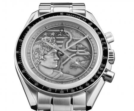 La Speedmaster Moonwatch “Apollo XVII” d'Omega : une édition limitée à 1972 pièces. 