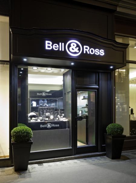 La boutique Bell & Ross à Vienne en Autriche. 