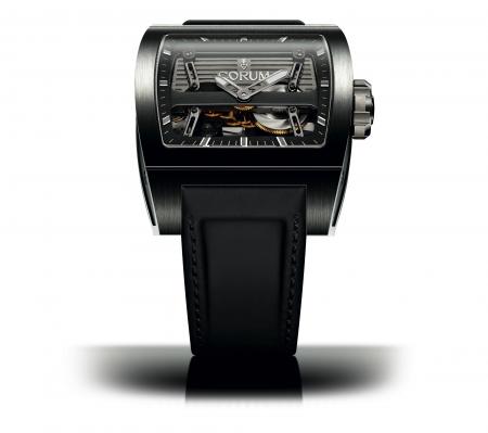 La Ti-Bridge Automatic Dual Winder de Corum.