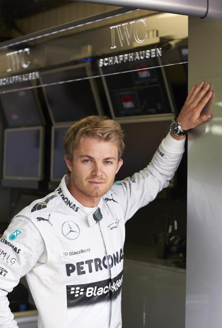 Nico Rosberg nouvel ambassadeur d'IWC Schaffhausen