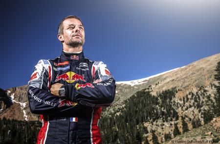 Sébastien Loeb a franchi la ligne d'arrivée située à 4 300 mètres d'altitude avec sa montre RM au poignet