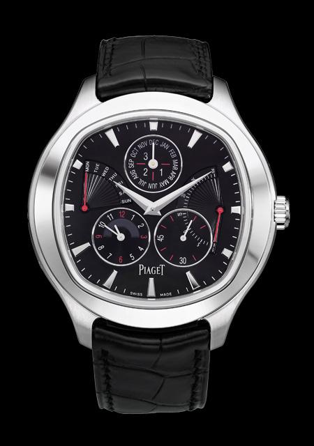 Piaget Emperador XL - Boîtier or blanc - Mouvement Quantième Perpétuel extraplat à remontage automatique - Série limitée et numérotée de 5 pièces pour Dubail