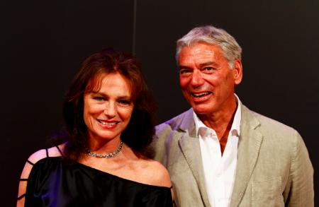 Jacqueline Bisset et Jean-Marc Jacot, CEO Parmigiani