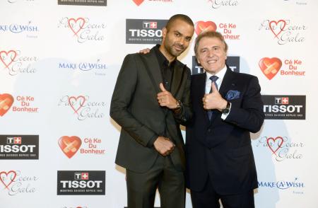 Tony Parker et François Thiébaud