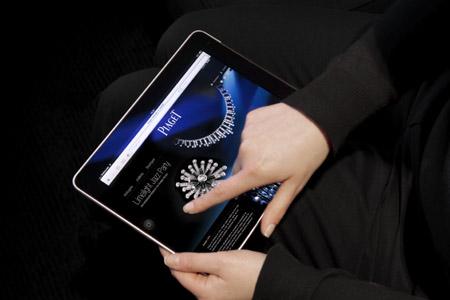 www.piaget.com sur iPad