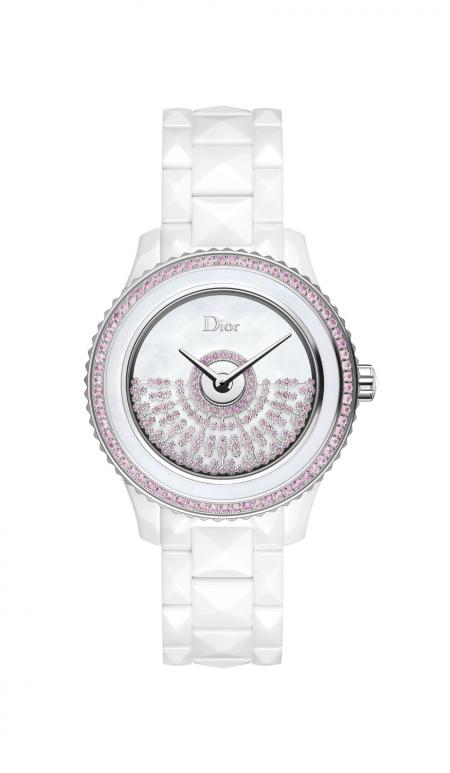 DIOR VIII GRAND BAL MODÈLE « RÉSILLE » SAPHIRS ROSES - LANCEMENT : JANVIER 2014 