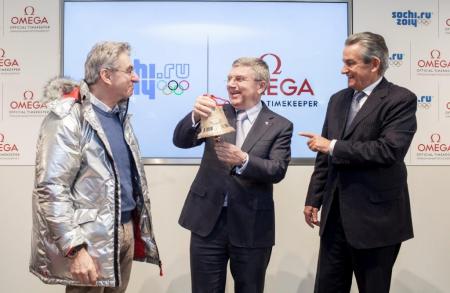 Inauguration du Pavilllon OMEGA à Sotchi