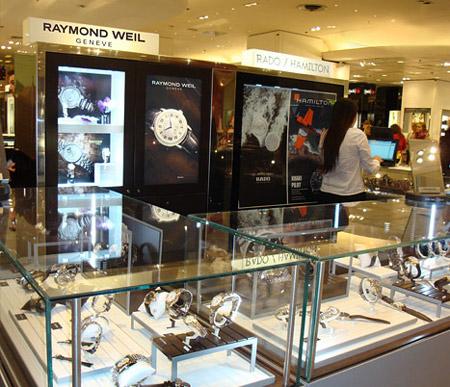 RAYMOND WEIL aux Galeries Lafayette à Paris