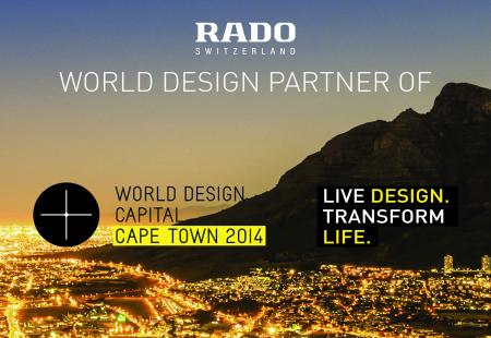 Rado est fière d'être le World Design Partner pour la World Design Capital Le Cap 2014 