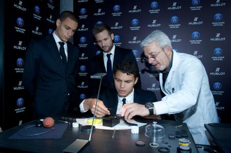 Thiago Silva, Gregory Van Der Wiel et Yohan Cabaye