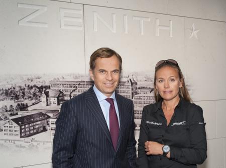 BaselWorld 2014, Jean-Frederic Dufour & Dona Bertarelli