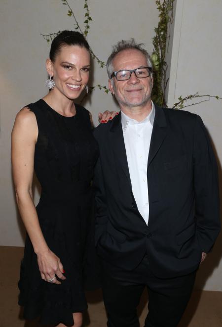 Hilary Swank & Thierry Frémaux