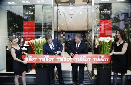 Tissot, sur la Bahnhofstrasse de Zurich dès le 25 avril 2014