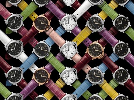 Les bracelets Panerai disponibles dans onze nouvelles couleurs sophistiquées 