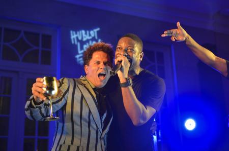 Soirée de clôture organisée par Hublot - Britto et Wyclef Jean