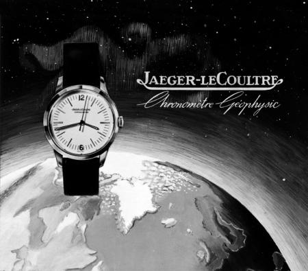 Jaeger-LeCoultre Geophysic® - affiche d'époque