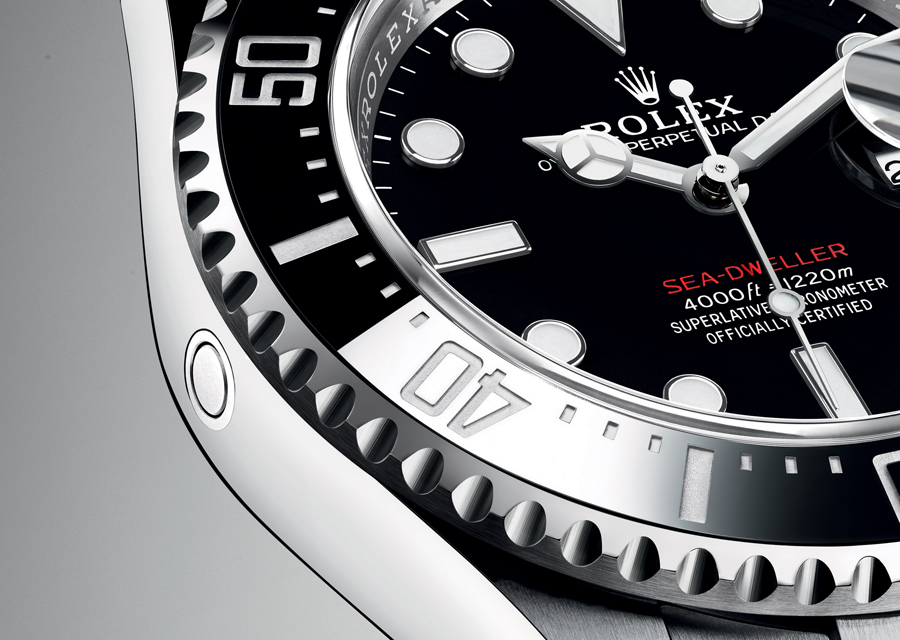 Sea-Dweller de Rolex munie d'une valve à hélium