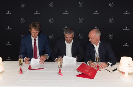 Hublot et l'Ajax prolonge leur partenariat