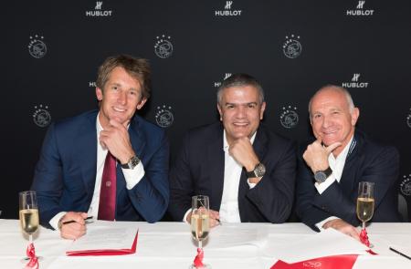 Hublot et l'Ajax prolonge leur partenariat