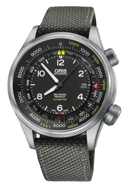 Salon Belles Montres 2014 - Oris - Big Crown Propilot Altimeter