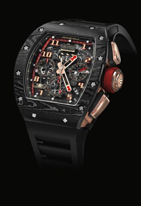 Salon Belles Montres 2014 - Richard Mille - RM 011 LOTUS F1 TEAM-ROMAIN GROSJEAN