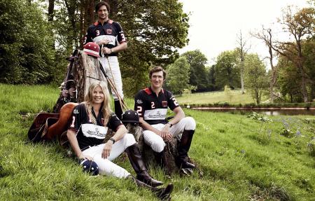 Jaeger-LeCoultre Polo ambassadors Clare Milford Haven, Eduardo Novillo Astrada, Luke Tomlinson @Astrid Munoz