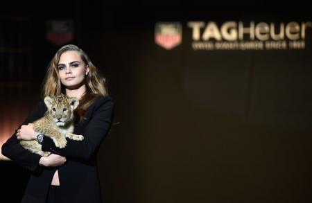 Cara Delevingne, nouvelle ambassadrice de TAG Heuer