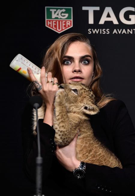 Cara Delevingne, nouvelle ambassadrice de TAG Heuer