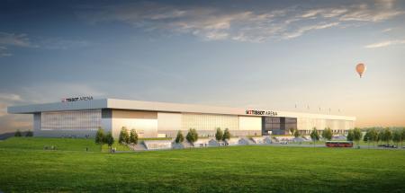 La future Tissot Arena