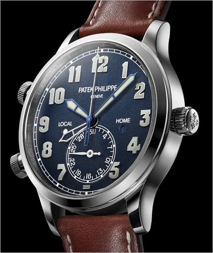 Patek Philippe Calatrava Pilot Travel Time Ref. 5524 - Baselworld 2015