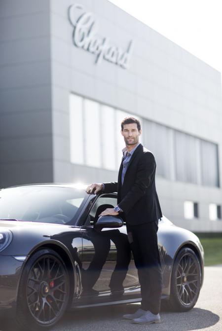 Mark Webber, nouvel ambassadeur de Chopard