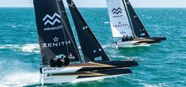 Les deux trimarans Spindrift Racing - Zenith