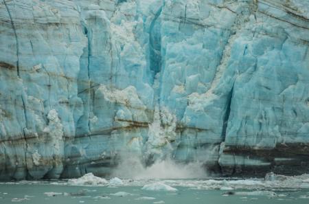 Chute de blocs de glace - Glacier Bay National Park ©Mark Kelley