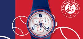 Swatch Faster Server, édition spéciale Roland-Garros