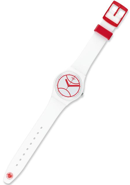 Swatch Hit The Line, édition spéciale Roland-Garros