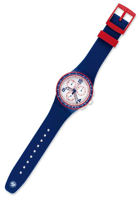 Swatch Faster Server, édition spéciale Roland-Garros